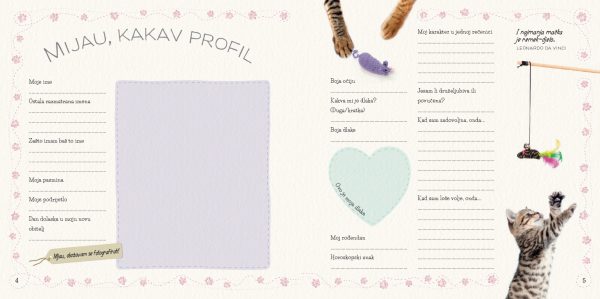MOJ ČUPAVI PRIJATELJ-KNJIGA USPOMENA-MAČKA - Slika 2